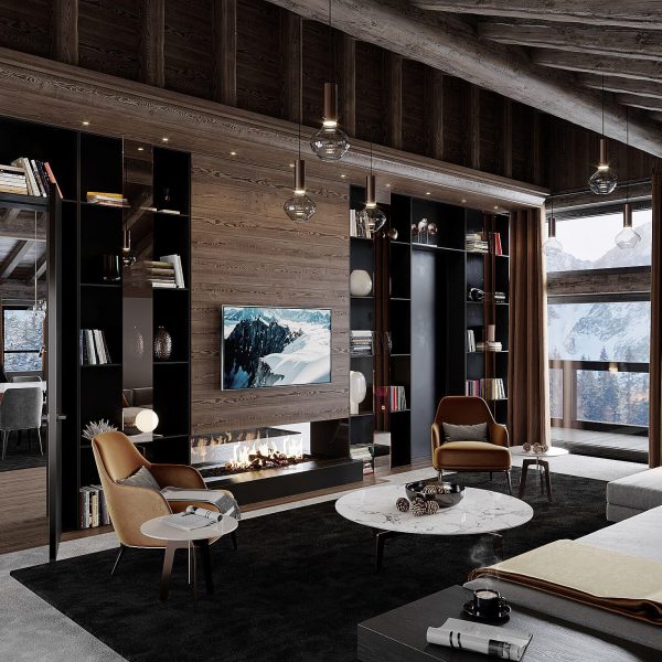 Capezzone Architecture portfolio La ferme des Drus, Chamonix, France