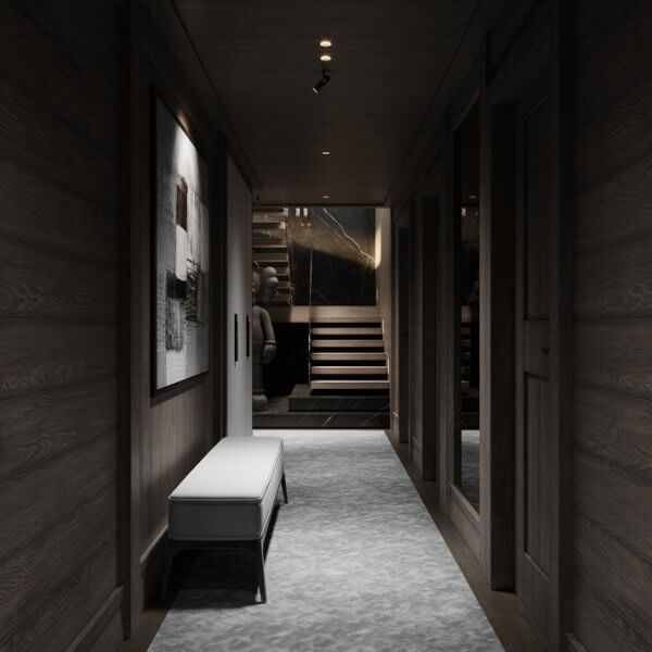 apartment val d'isere luxury architecture